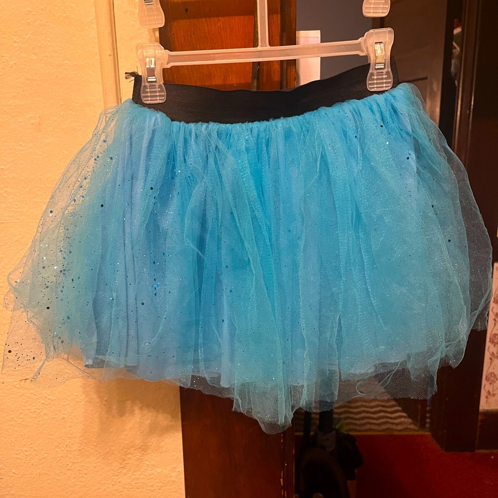 Sparkly blue tutu skirt - Costume dress up